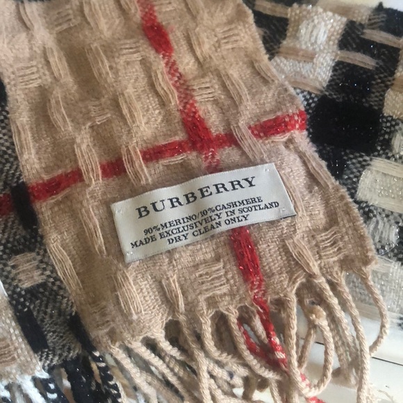 Burberry Accessories Authentic Burberry Scarf Poshmark